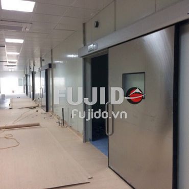 Cửa tự động trong bệnh viện - Gia Công Chấn Gấp Inox Fujido - Công Ty Cổ Phần Fujido